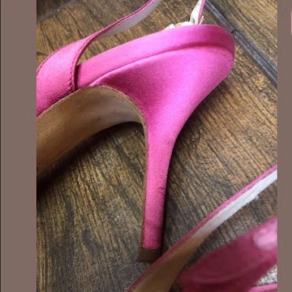 Jimmy Choo strappy slingback sparkle heels - Picture 6 of 8